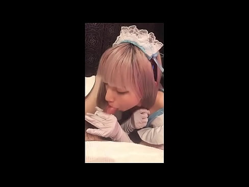 ❤️ Ídolo xaponés [mayuka], traxe de criada francesa, parte 1, mamada e masturbación con loción ️❌ Vídeo porno en nós ❌️❤